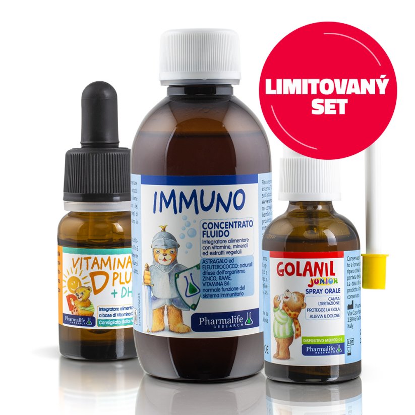 Imuno Trio: D + Imunita + Ústna ochrana